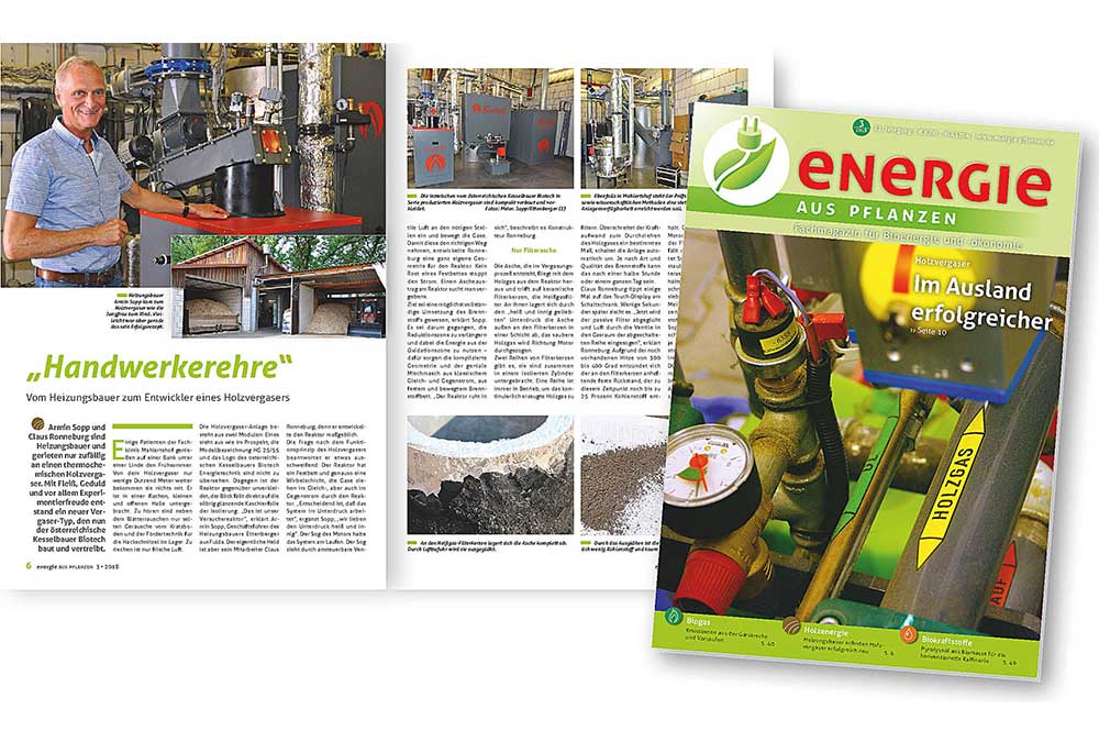 Magazin energie aus Pflanzen